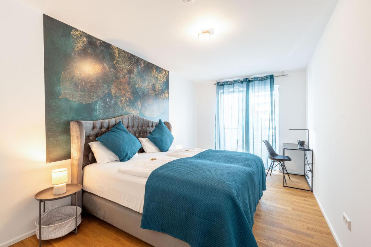 Apartament Lit Living: Luxus - Box Spring - Parking - Terrace Ludwigshafen am Rhein Zewnętrze zdjęcie