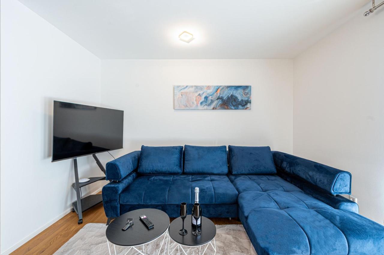 Apartament Lit Living: Luxus - Box Spring - Parking - Terrace Ludwigshafen am Rhein Zewnętrze zdjęcie