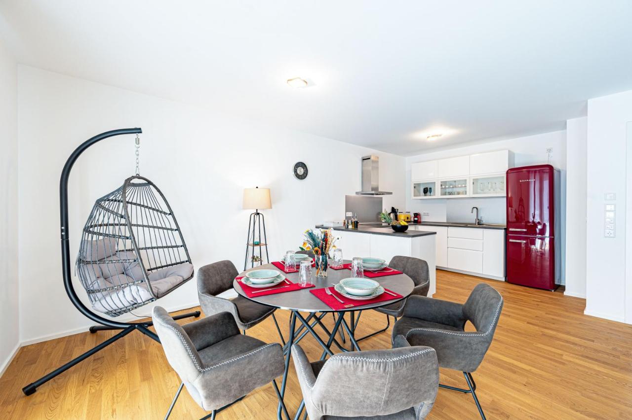 Apartament Lit Living: Luxus - Box Spring - Parking - Terrace Ludwigshafen am Rhein Zewnętrze zdjęcie