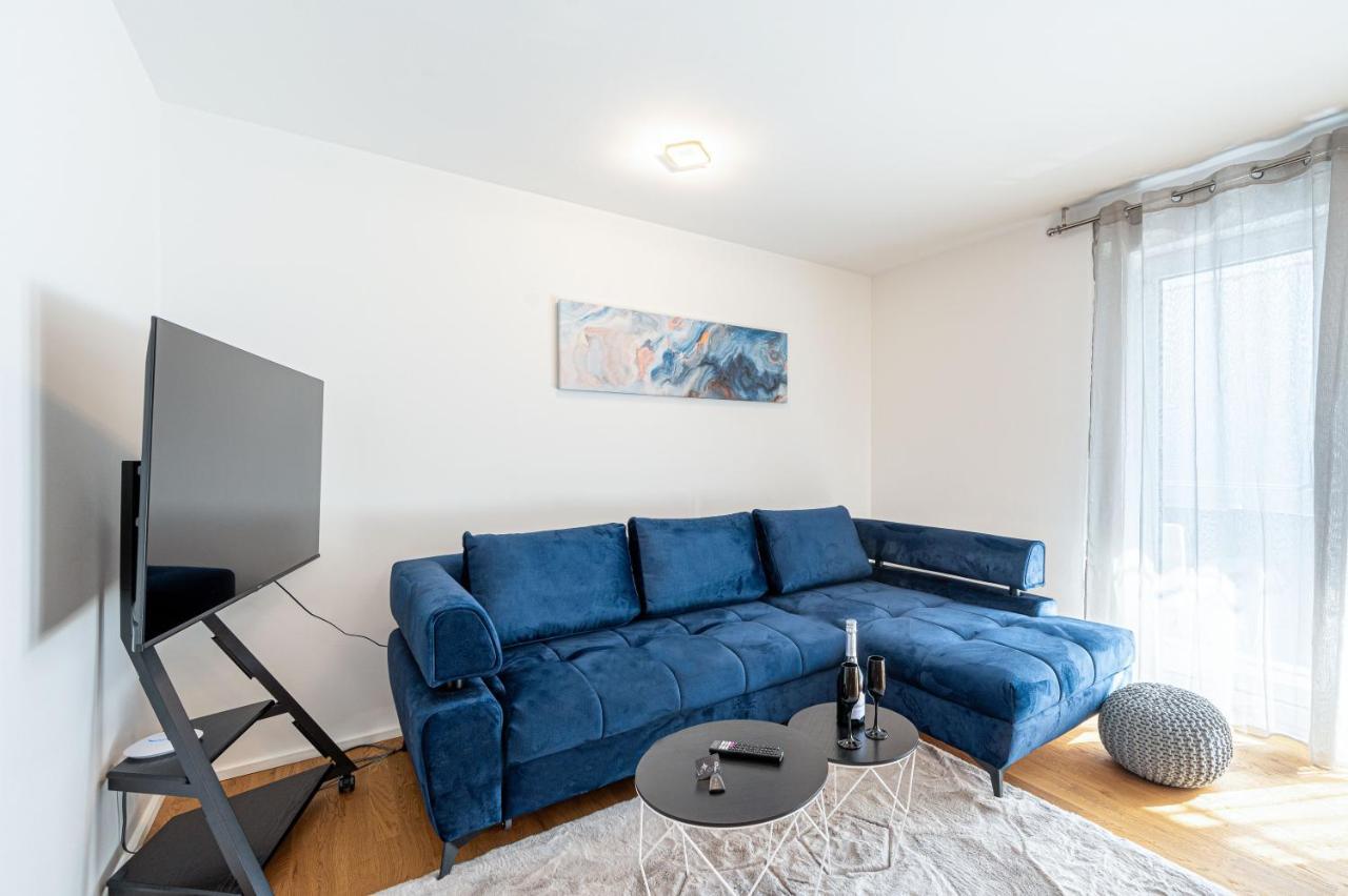 Apartament Lit Living: Luxus - Box Spring - Parking - Terrace Ludwigshafen am Rhein Zewnętrze zdjęcie