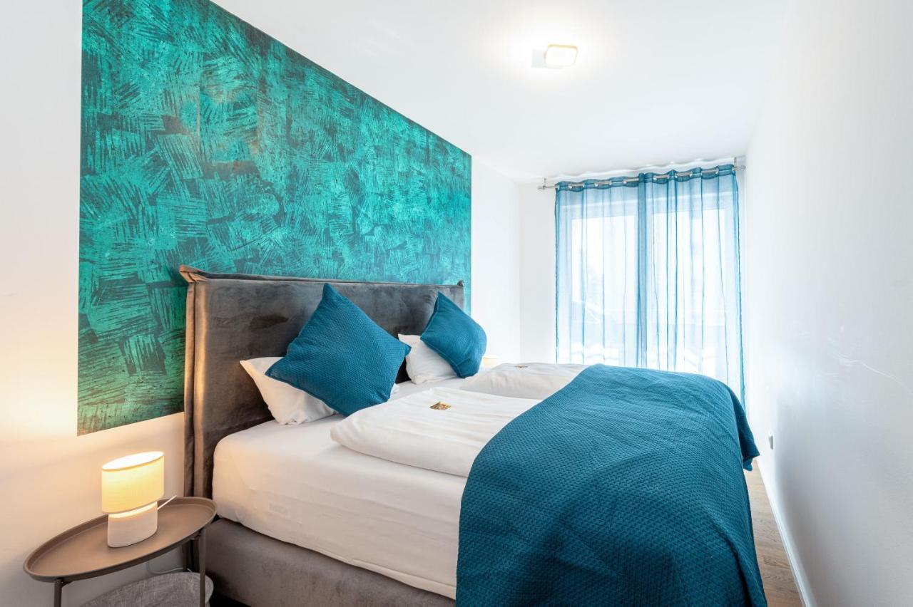 Apartament Lit Living: Luxus - Box Spring - Parking - Terrace Ludwigshafen am Rhein Pokój zdjęcie