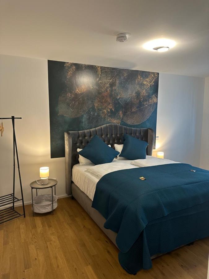 Apartament Lit Living: Luxus - Box Spring - Parking - Terrace Ludwigshafen am Rhein Pokój zdjęcie